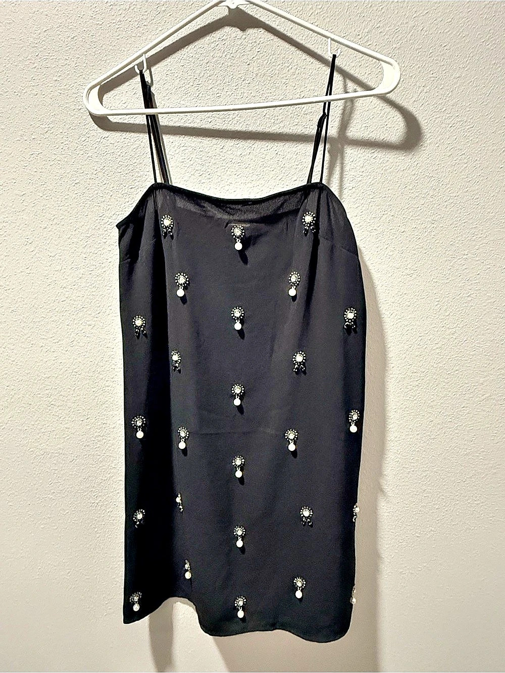Black Embellished Camisole Like New